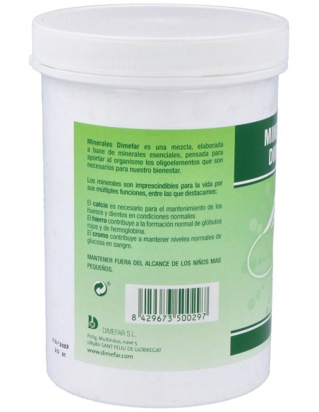 Minerales Dimefar 500Cap. de Dimefar