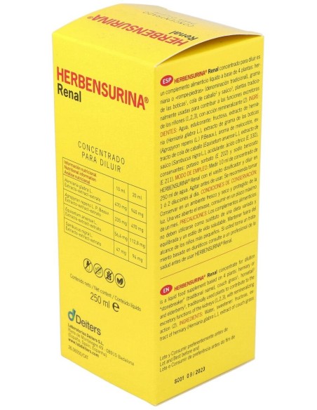 Herbensurina Concentrado Para Diluir 250Ml. de Deiters