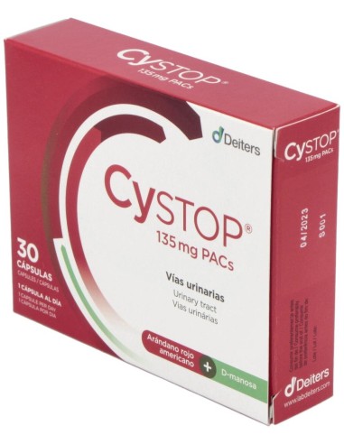 Cystop Arandano Rojo 30 capsulas - Deiters