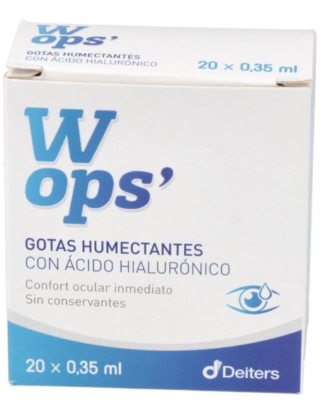 Wops Lagrima Artificial 20Monodosis de Deiters
