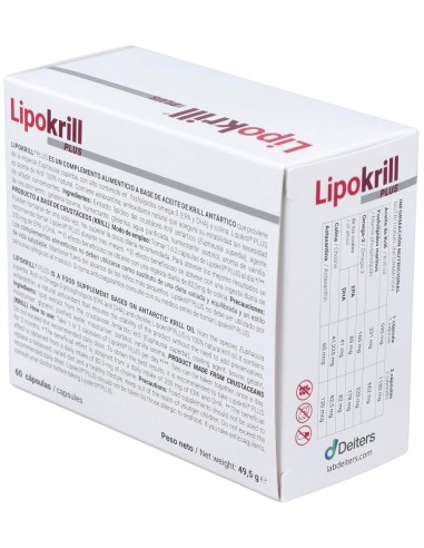 Lipokrill Plus 60Cap. de Deiters
