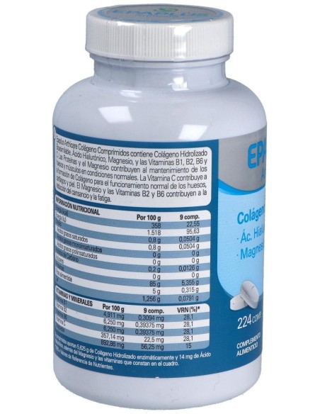 Epaplus Colageno+Hialuronico+Magnesio 224Comp. de Epa Plus