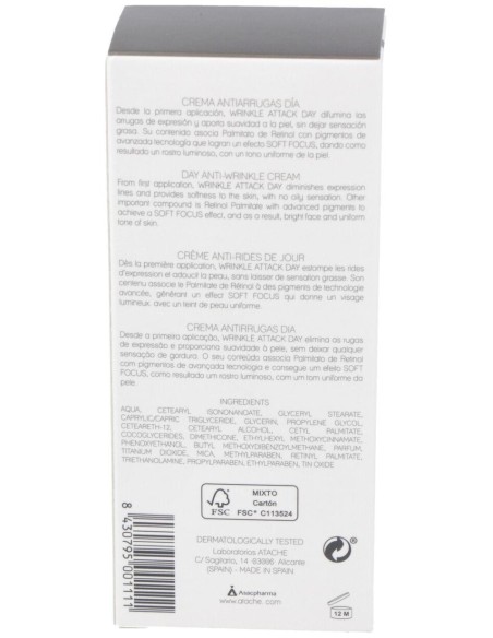 Vital Age Wrinkle Attack Day 50Ml. de Atache