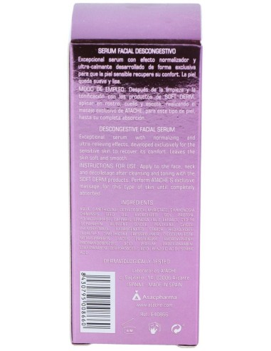 Soft Derm Soft Therapy Serum 30 Ml 30ml de Atache