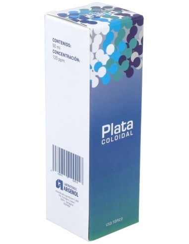 Plata Coloidal 120Ppm 50Ml. de Argenol
