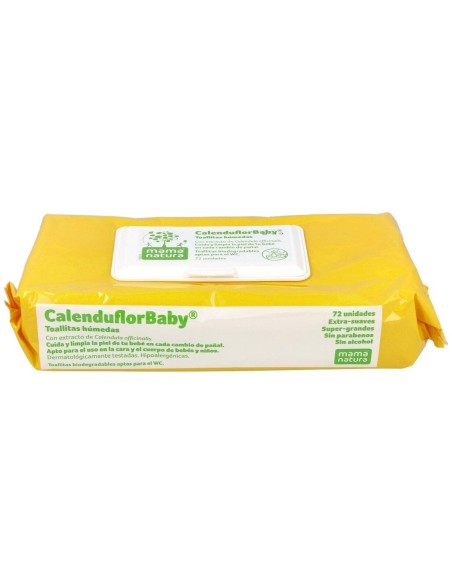 Toallitas De Calendula 72Unid. de Mama Natura