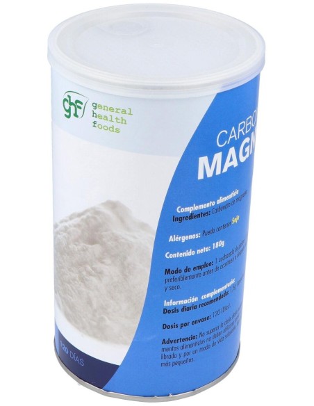 Carbonato De Magnesio 180Gr. de Ghf