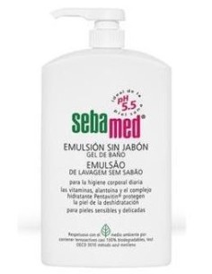 Emulsion Sin Jabon Gel De Baño 1L. de Sebamed 2