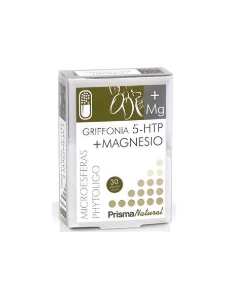 Griffonia + Magnesio Microesferas 30Cap. de Prisma Natural