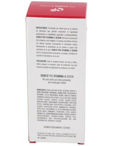 Skin10 Pro Vitamina A Serum 30Ml. de Medichy Model