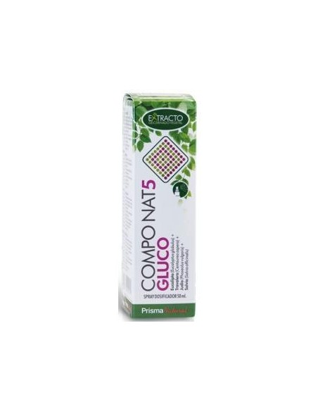 Compo Nat 5 Gluco Spray 50ml – Apoyo Natural para tu Salud