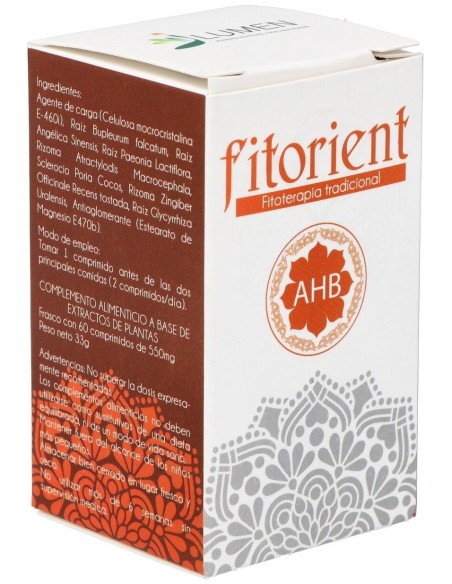 A.H.B. Armoniza Higado-Bazo 60Comp. Fitorient de Lumen