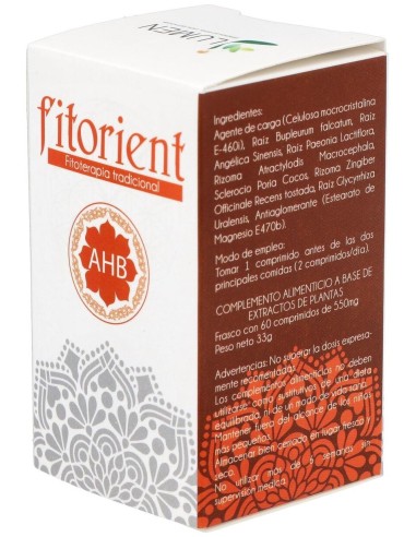 A.H.B. Armoniza Higado-Bazo 60Comp. Fitorient de Lumen