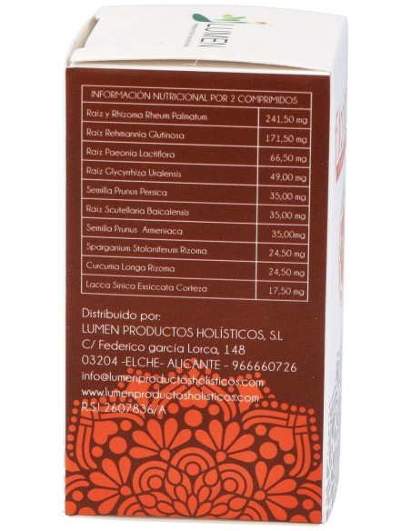 E.S.-H. Estancamiento De Sangre 60Comp. Fitorient de Lumen