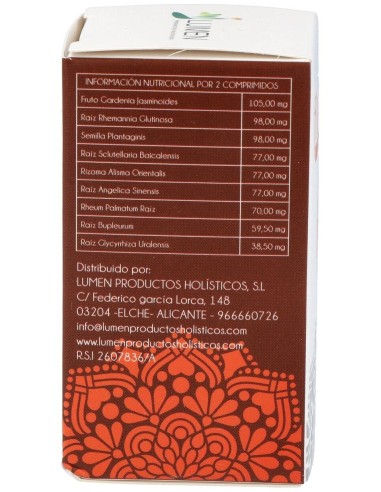 F.H. Fuego De Higado 60Comp. Fitorient de Lumen