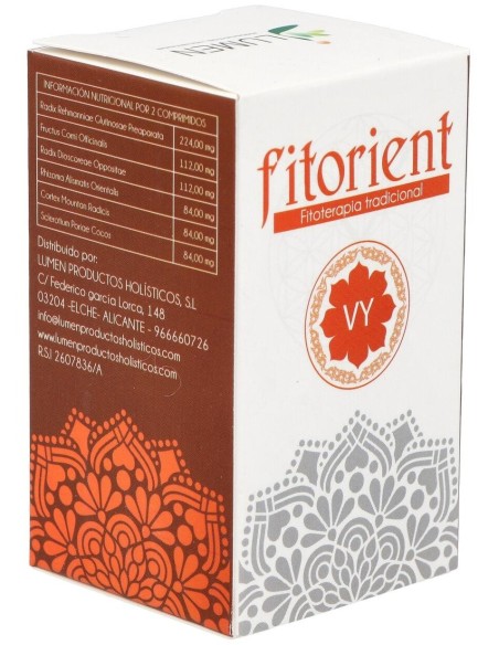 V.Y. Vacio De Yin 60Comp. Fitorient de Lumen