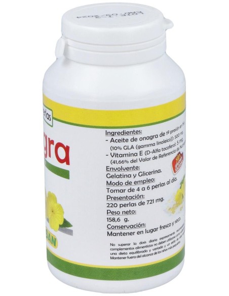 Pinisan 1 Onagra Ac.Primula+Vit.E 220Perlas de Pinisan