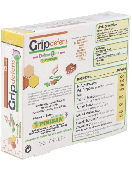 Grid Defens 12Sbrs. de Pinisan