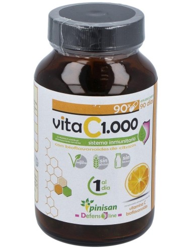 Vitamina C 1000Mg Bioflavonoides 90Cap. de Pinisan