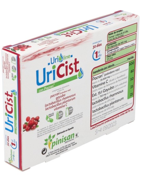 Uricist 30Cap. de Pinisan