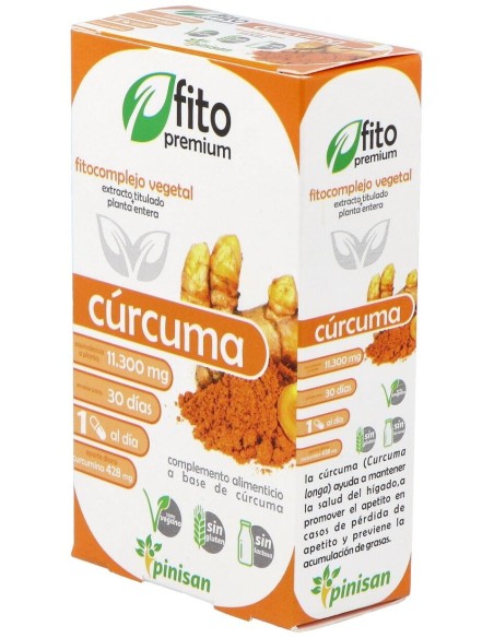 Fito Premium Curcuma 30Cap. de Pinisan