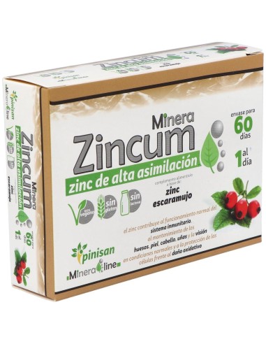 Mineraline Zincum 60Cap. de Pinisan