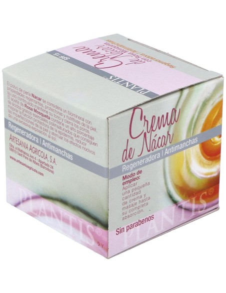 Crema De Nacar Plantis 50  Ml de Artesania