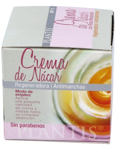 Crema De Nacar Plantis 50  Ml de Artesania