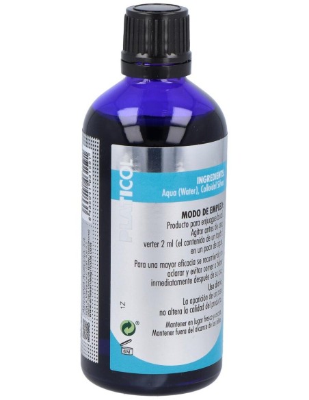 Platicol Plata  20Ppm  100 Ml de Artesania