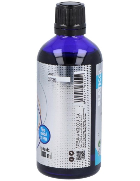 Platicol Plata  20Ppm  100 Ml de Artesania