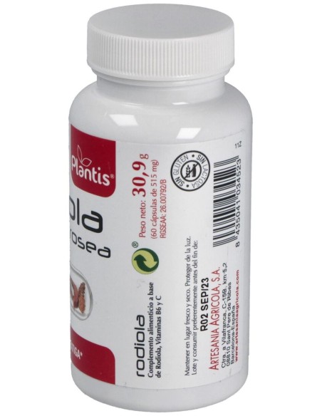 Rodiola Plantis 60 Cap. de Artesania