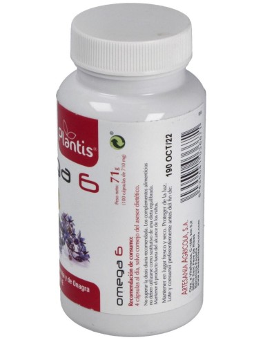 Omega-6 Plantis 100 Cap de Artesania