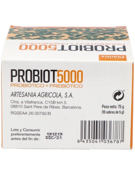 Probiot 5000 (Lactobacilus) 15Sbrs. de Artesania