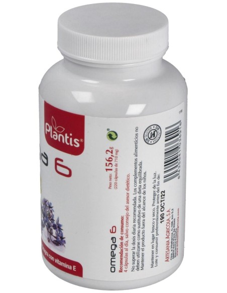 Omega-6  Plantis 220 Cap de Artesania