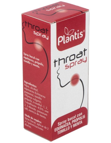 Throat Spray Plantis 30 Ml de Artesania