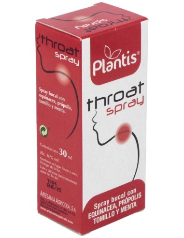 Throat Spray Plantis 30 Ml de Artesania