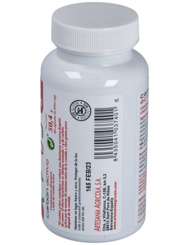 Carbon Activo Plantis 60 Cap. de Artesania