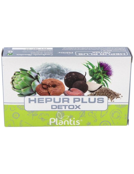 Hepur Plus Detox Plantis 90Cap de Artesania