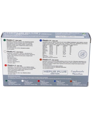 Hepur Plus Detox Plantis 90Cap de Artesania