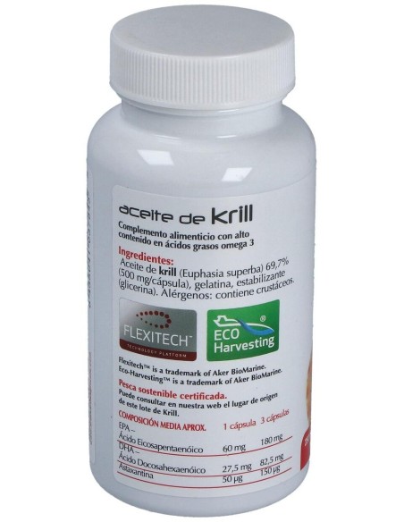 Aceite De Krill 90Cap. de Artesania