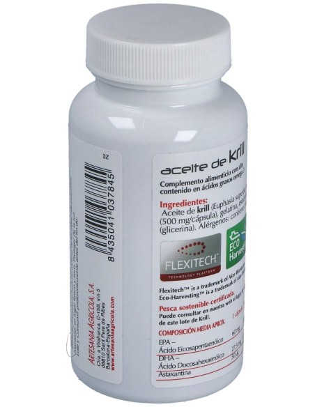 Aceite De Krill 90Cap. de Artesania
