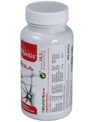 Neuronil Plus Plantis 60 Cap. de Artesania