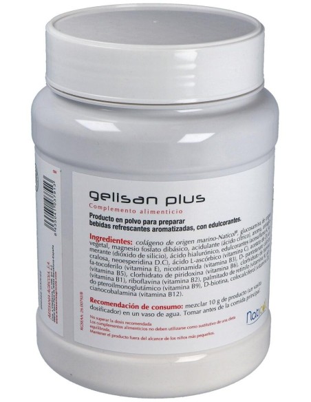Gelisan Plus (Colageno Hidrolizado) 600Gr. de Artesania