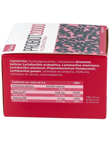 Probiot 20000 Fl. Intima 15X6G de Artesania