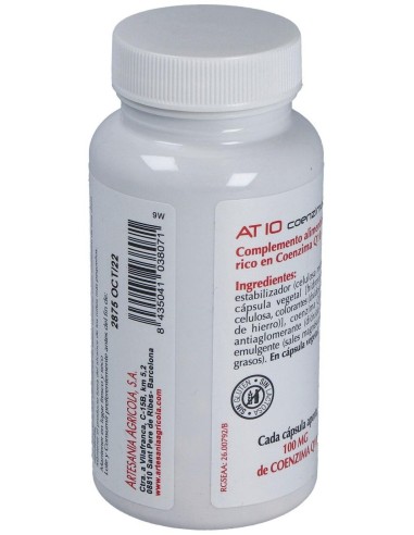 Coenzima Q10 At10 60Cap. de Artesania