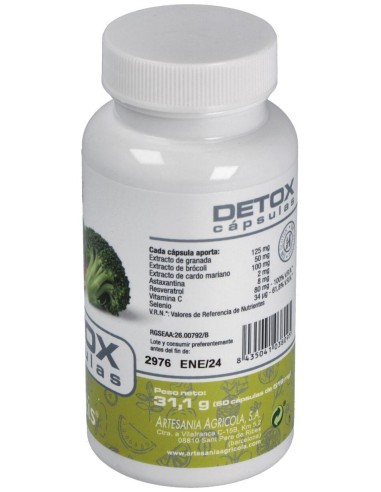 Detox 60Cap. de Artesania