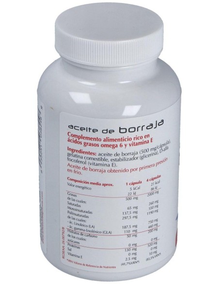 Aceite De Borraja 120Cap. de Artesania
