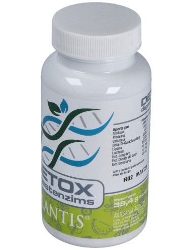 Digestenzims Detox Plant 60Cap de Artesania