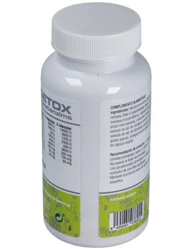 Digestenzims Detox Plant 60Cap de Artesania