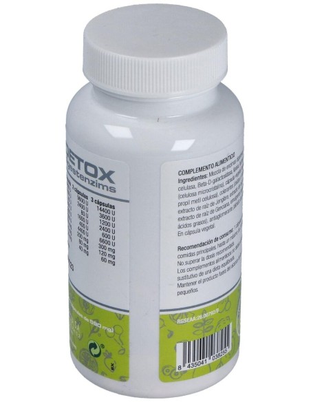 Digestenzims Detox Plant 60Cap de Artesania